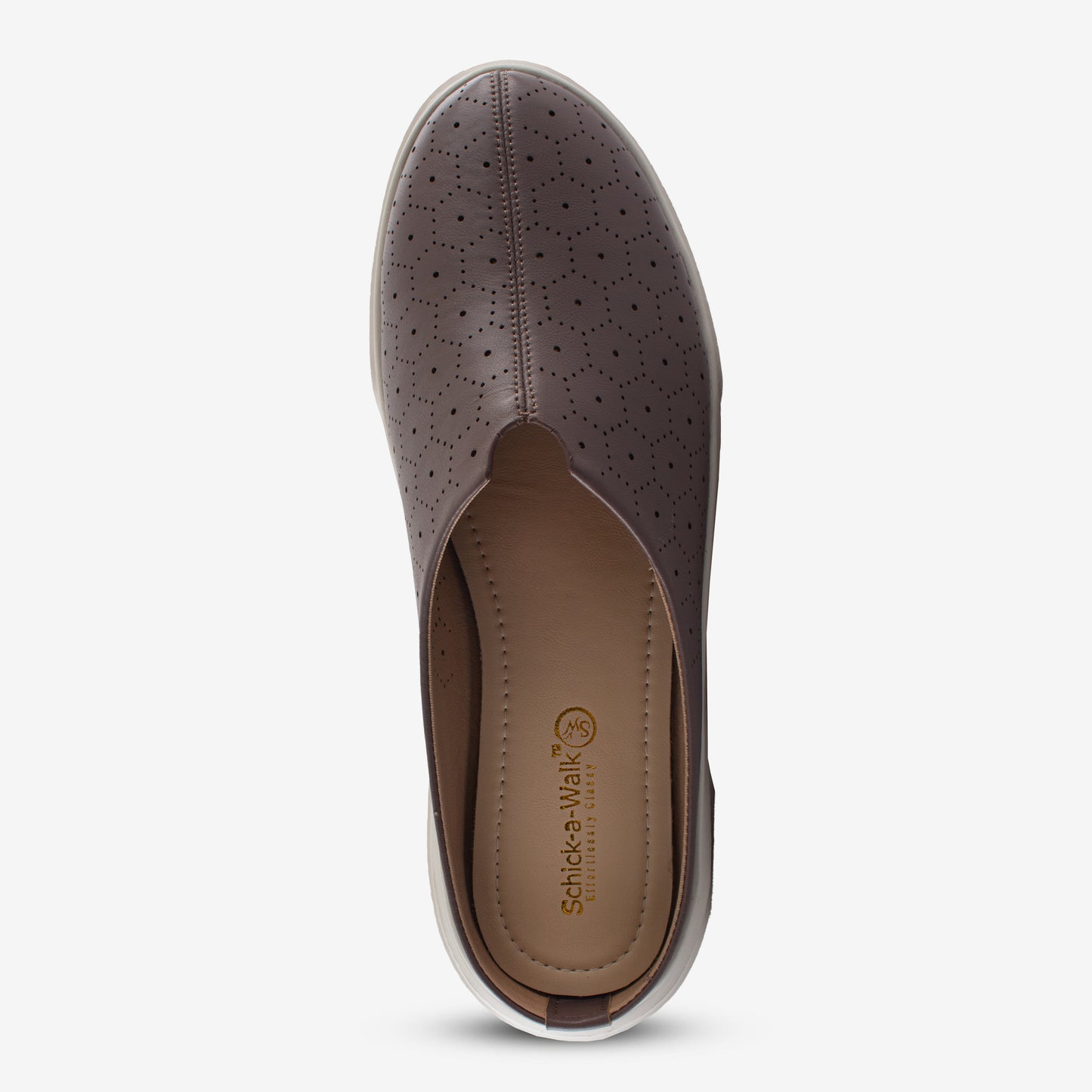Schick a Walk Purple Half Shoes For Womens