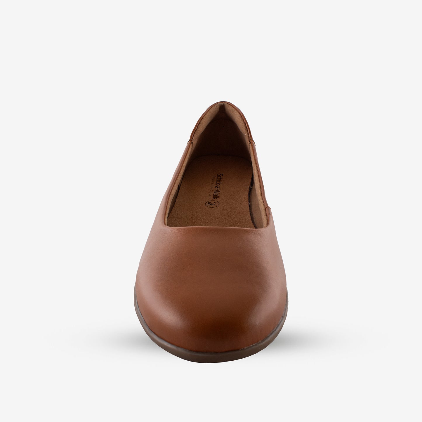 Schick a Walk Tan Ballerina Flats closed shoes For Women