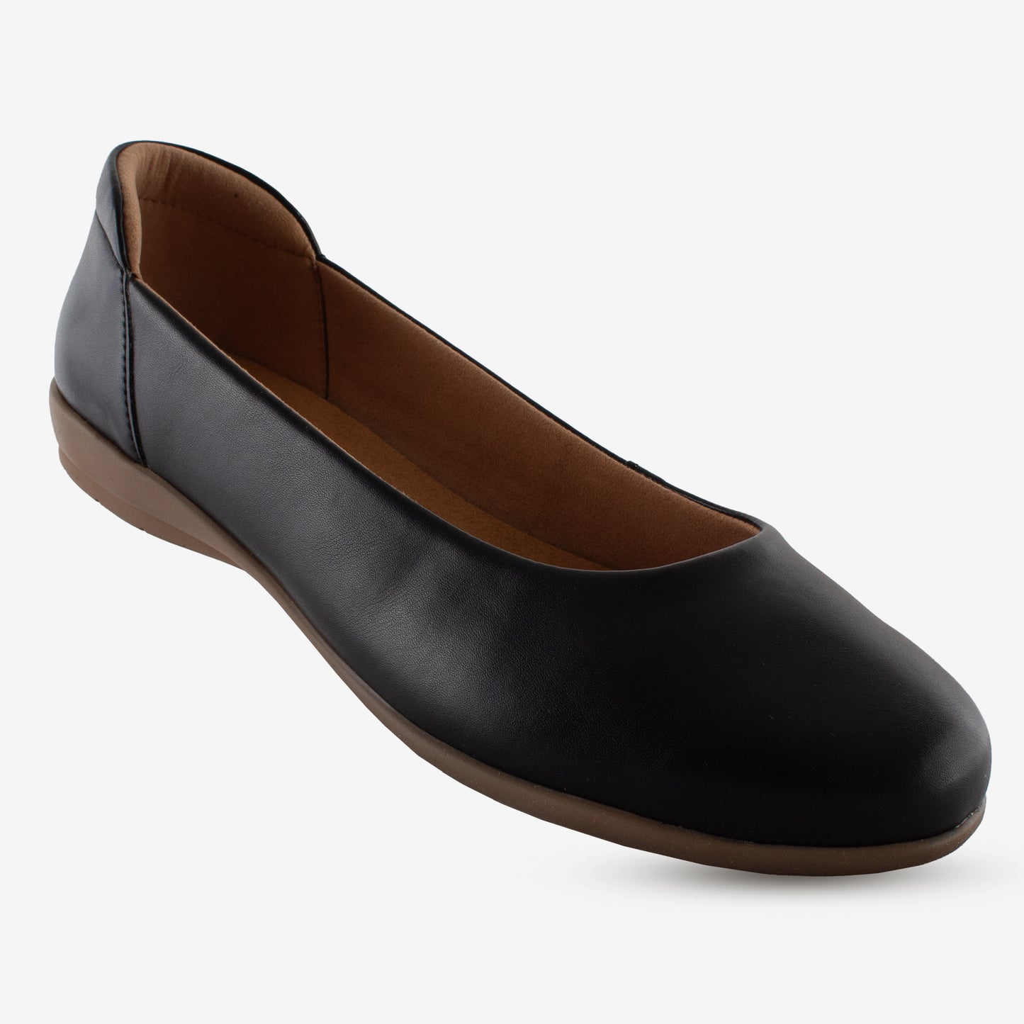 Schick a Walk Black Ballerina Flats For Womens