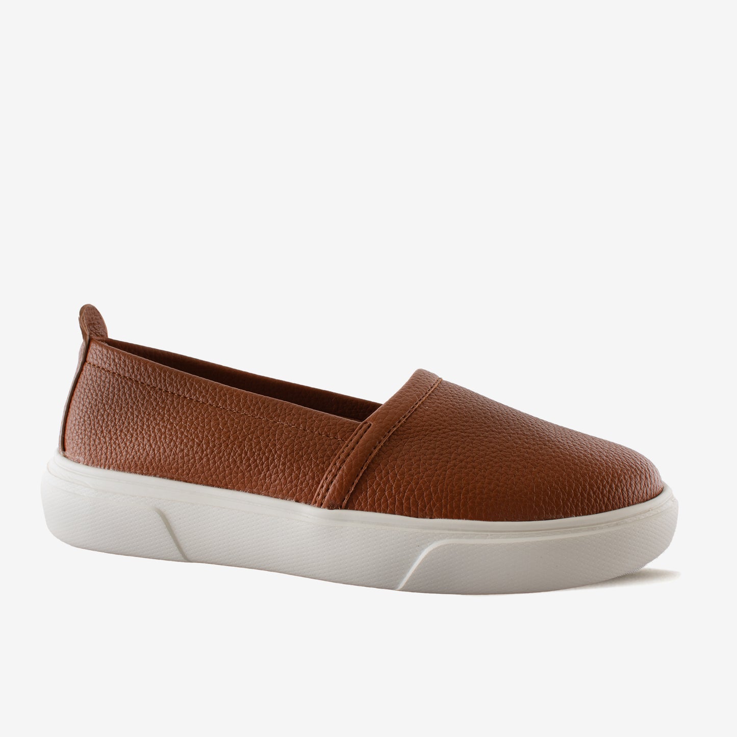 Schick a Walk Brown Slip-On Shoes For Women