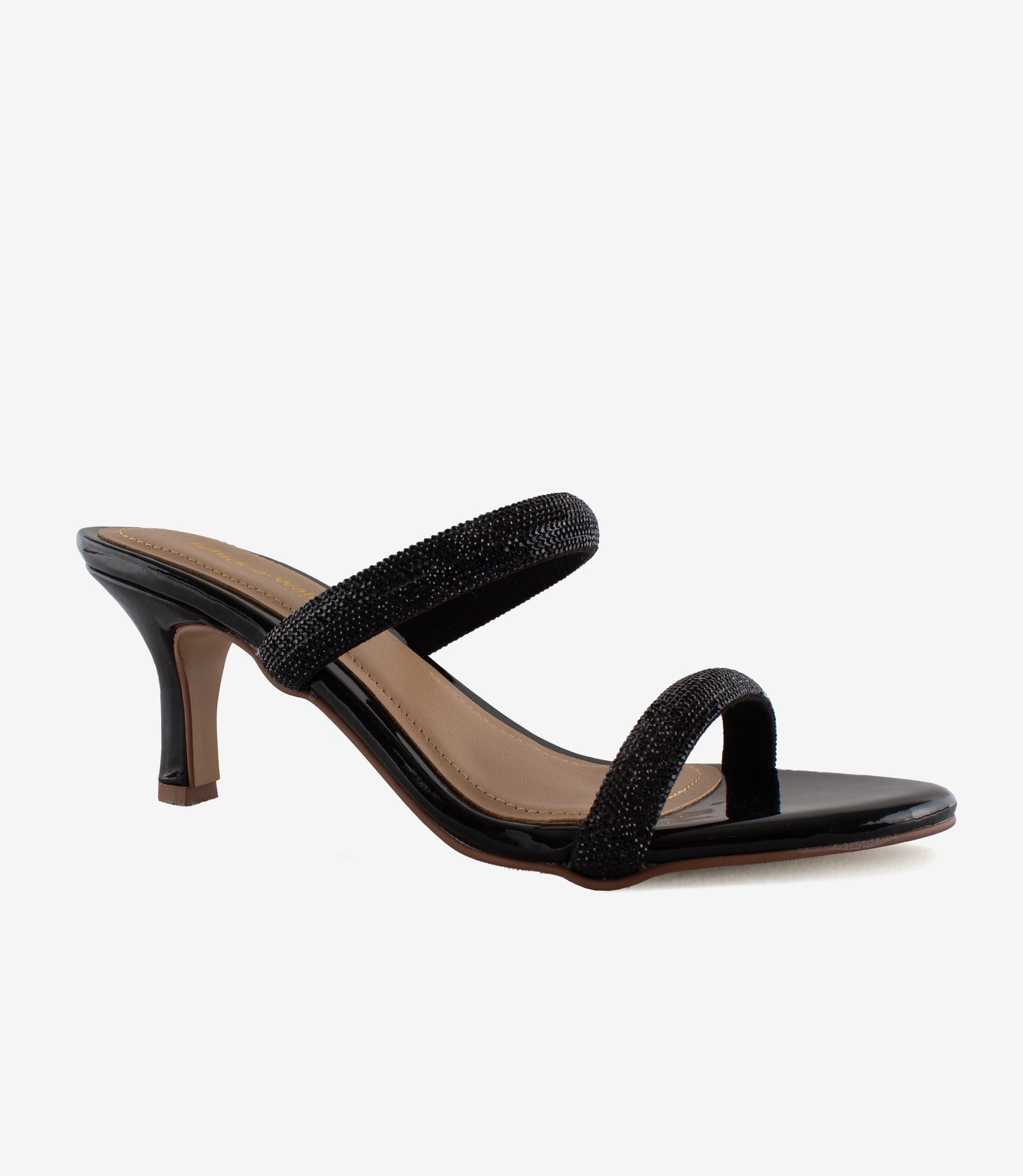 Scarlet Black Mule