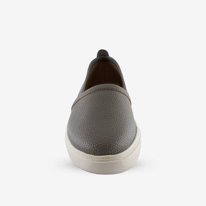 Schick a Walk Grey Slip-On Shoes For Women