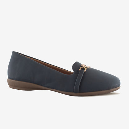 Schick a Walk Casual Grey Ballerina Flats For Women