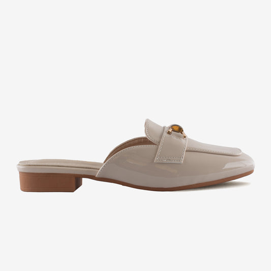 Schick a Walk Women's Summer Pink Slip On Flats Casual Mules with Buckles