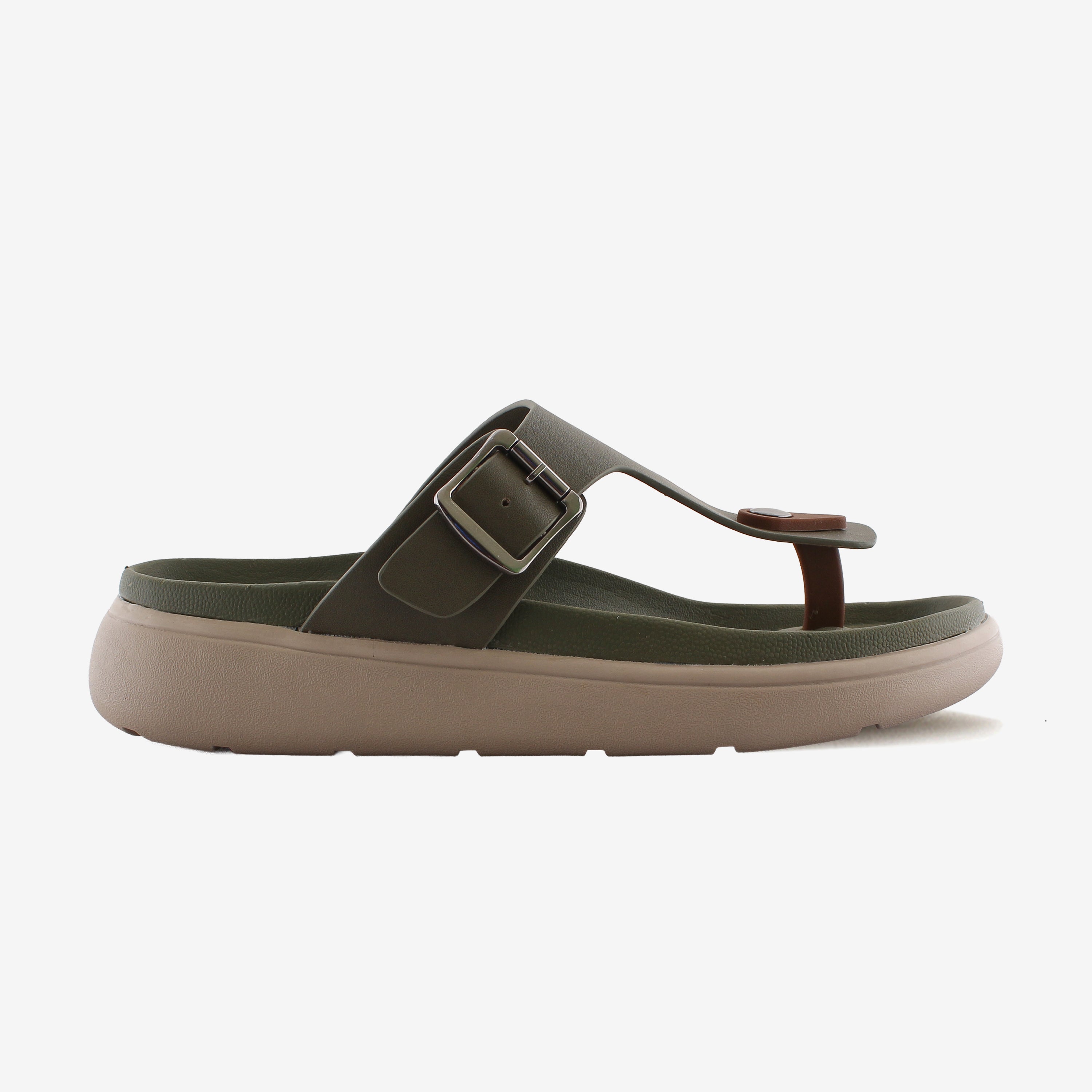 Green Thong Soft Footbed Flat – Schick a Walk