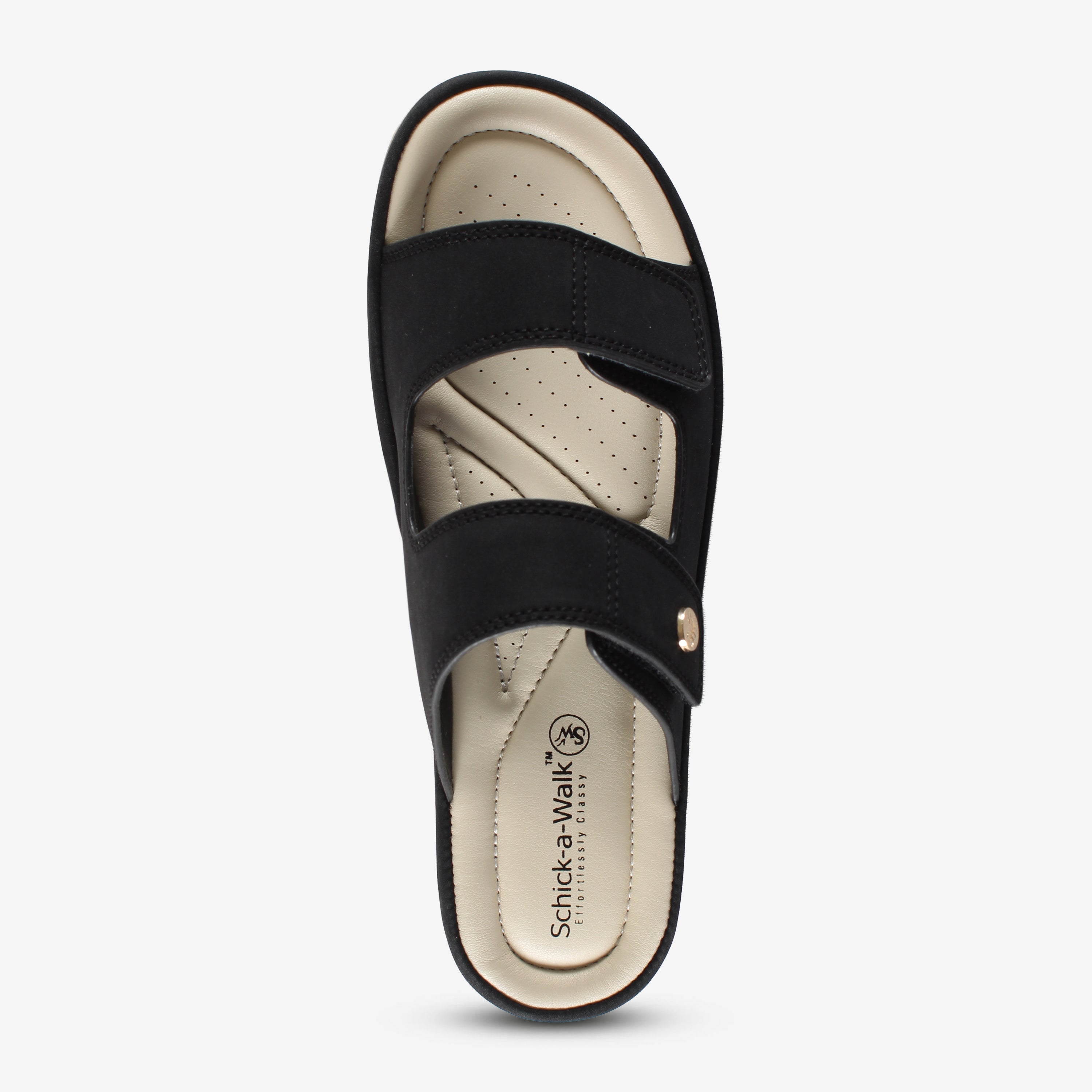 Chloe Black Mule