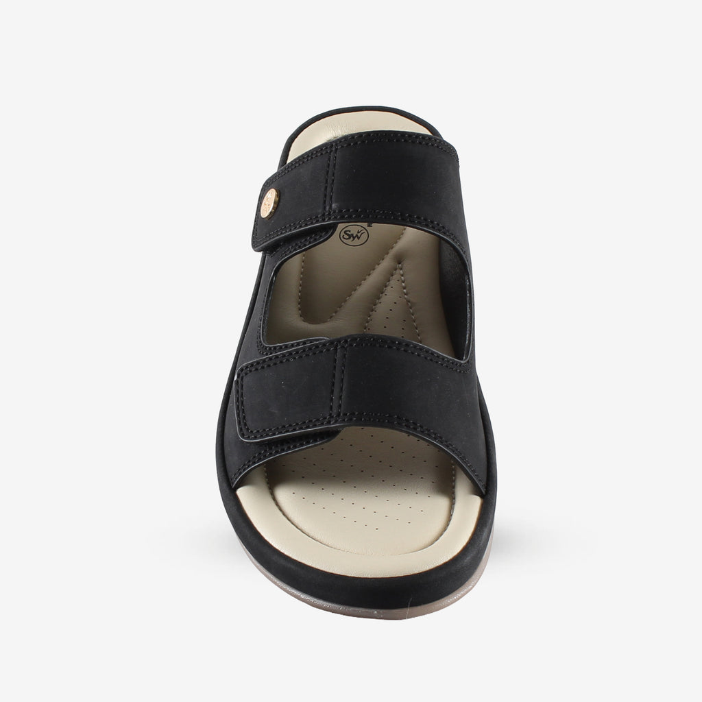 Chloe Black Mule