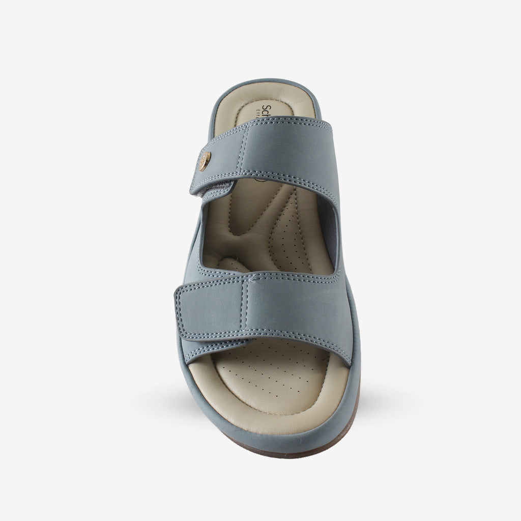 Chloe Blue Mule