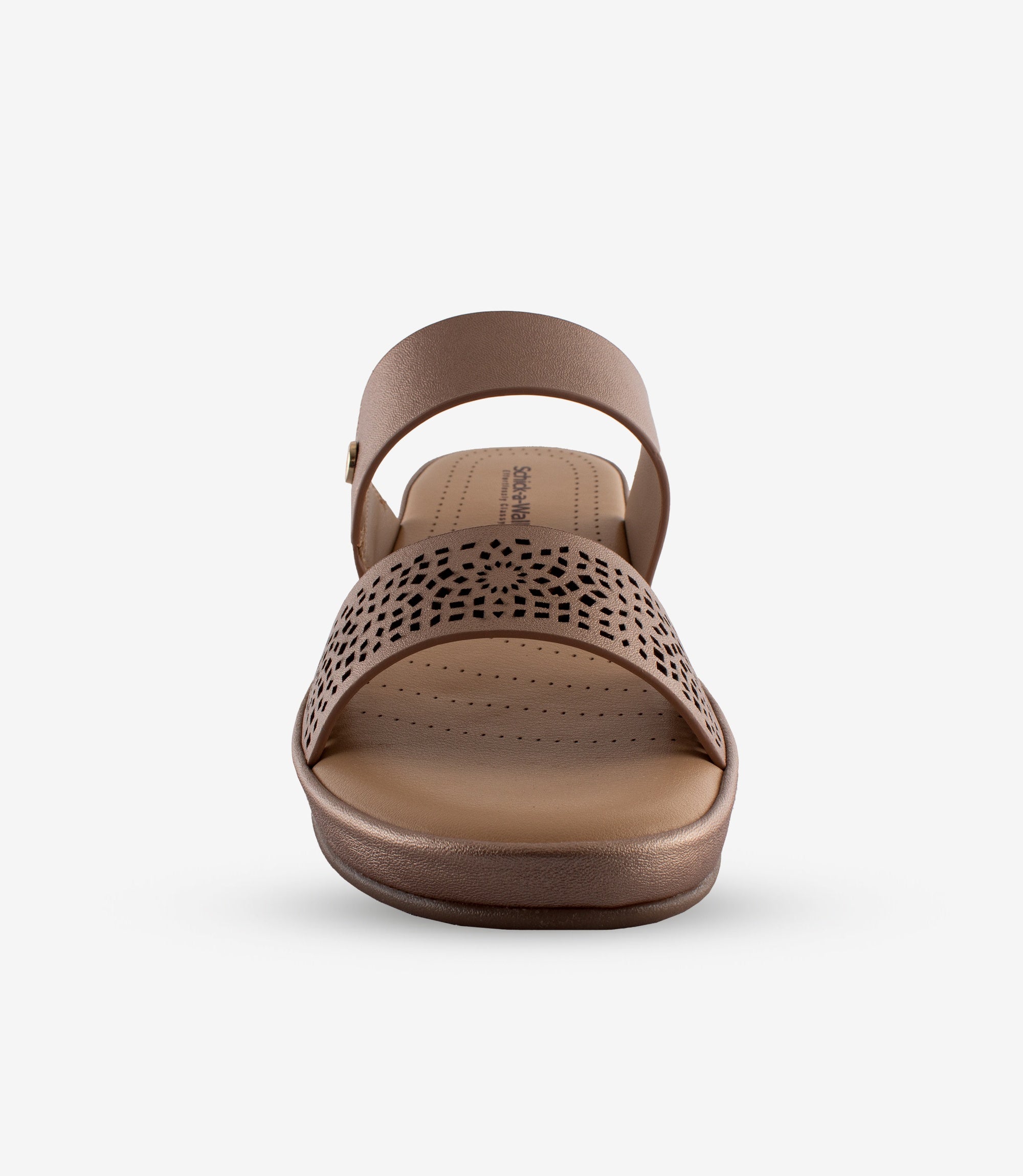 Shimmy Rose Gold Mule