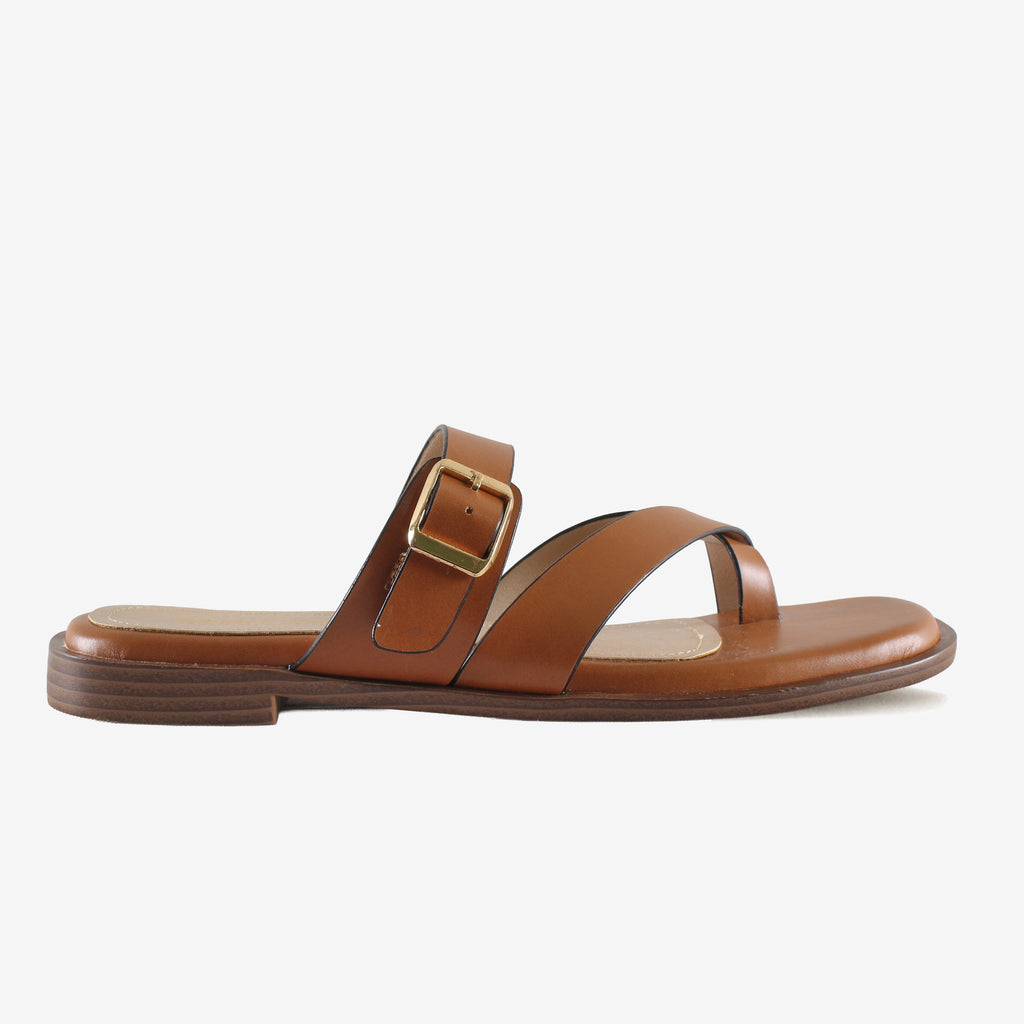 Hazel Tan Toe strap