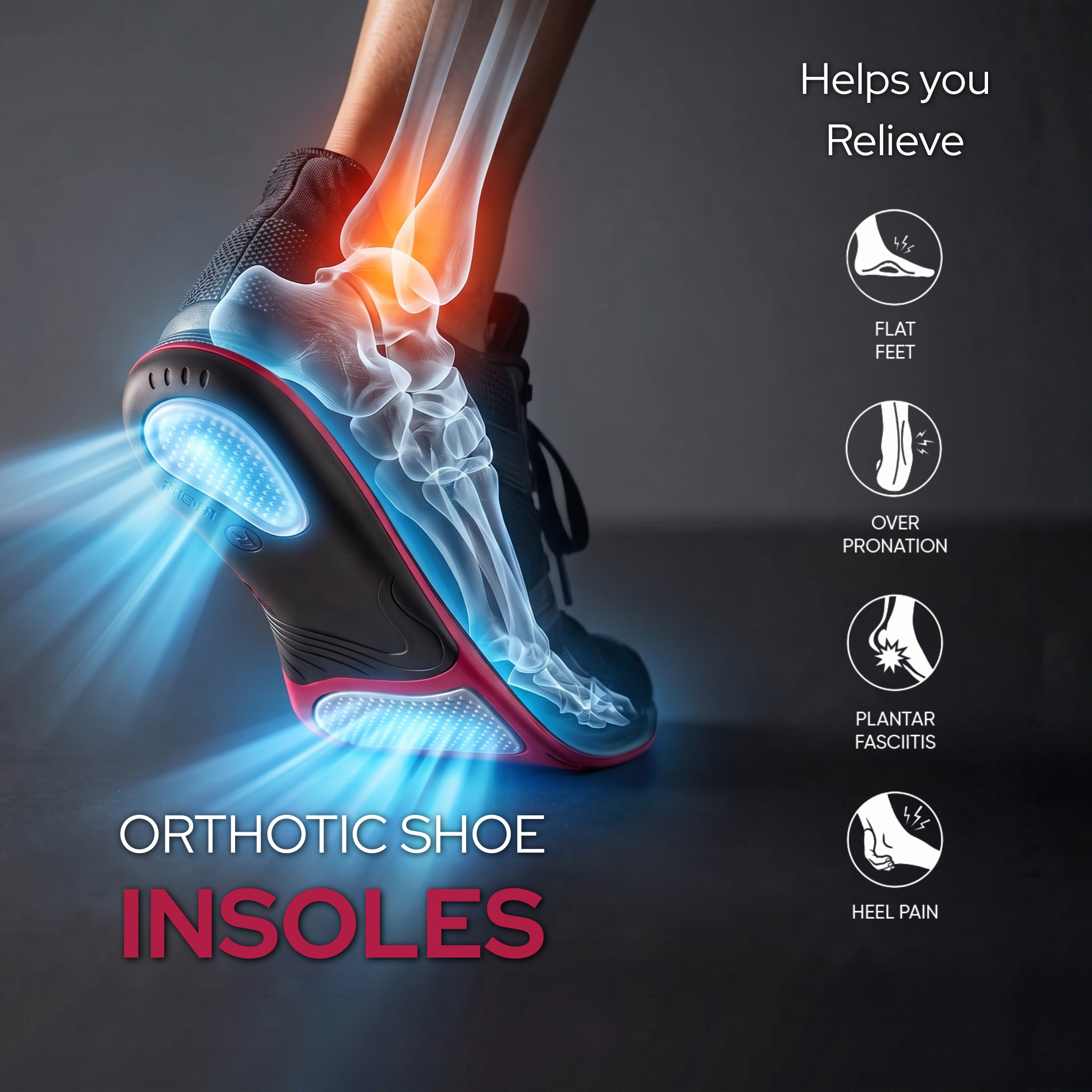 ORTHOTIC SHOE INSOLES UNISEX - Schick a Walk